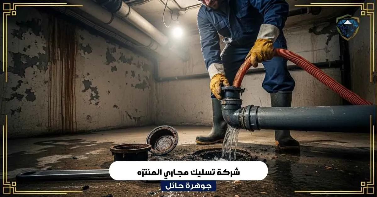 شركة تسليك مجاري المنتزه بحائل
