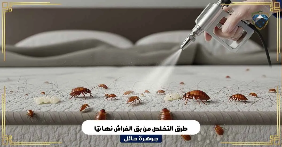 طرق التخلص من بق الفراش نهائيًا