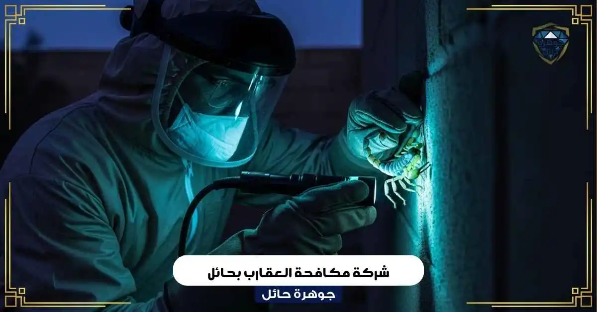 شركة مكافحة العقارب بحائل