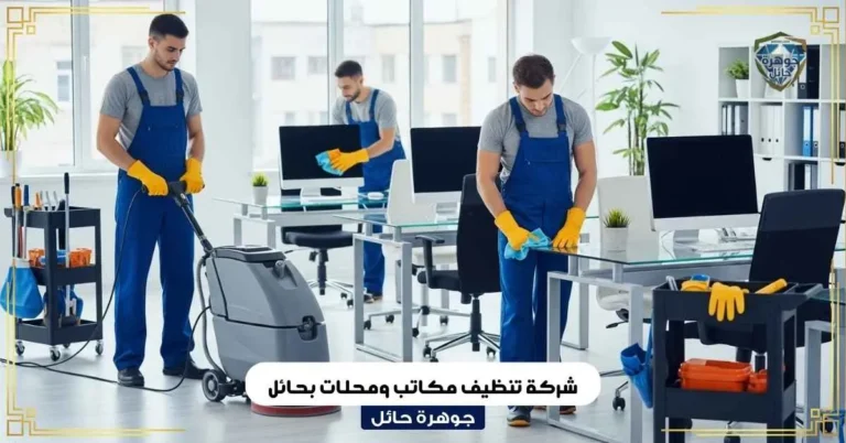شركة تنظيف مكاتب ومحلات بحائل
