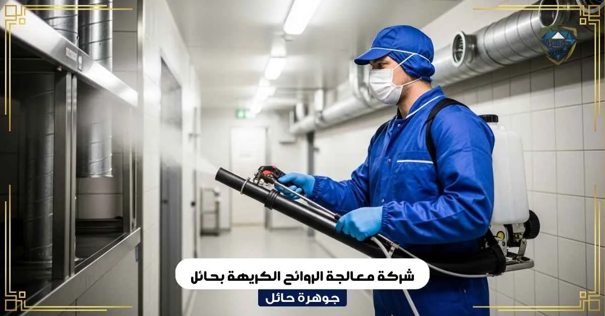 شركة معالجة الروائح الكريهة بحائل
