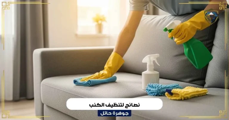 نصائح لتنظيف الكنب
