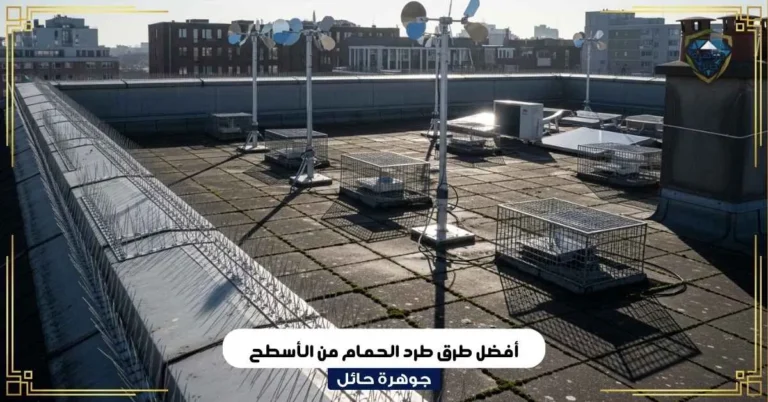 أفضل طرق طرد الحمام من الأسطح
