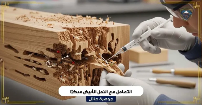 التعامل مع النمل الأبيض مبكرًا