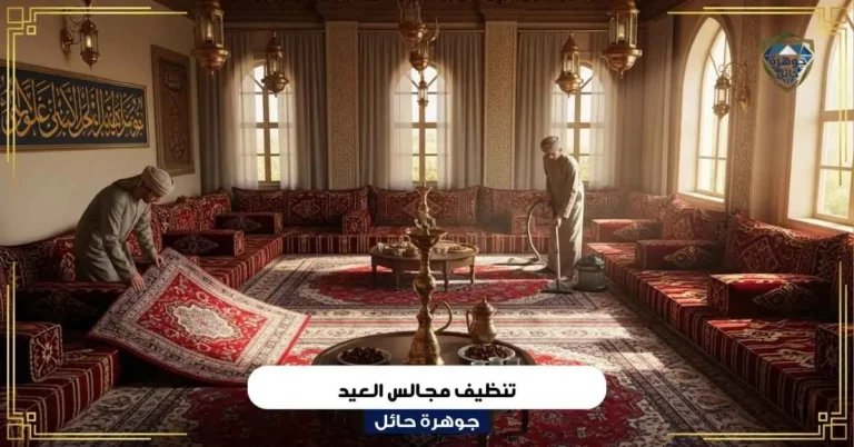 تنظيف مجالس العيد
