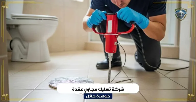 شركة تسليك مجاري عقدة بحائل