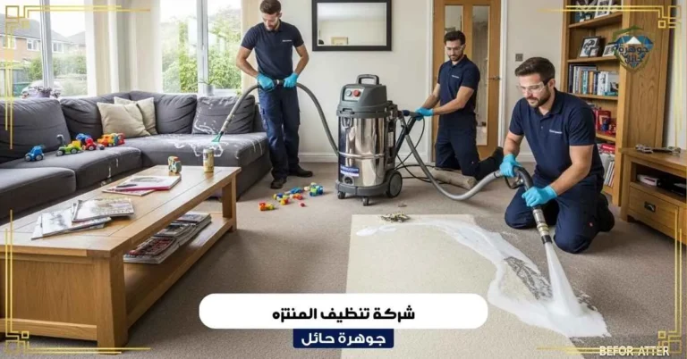 رجال تنظيف في غرفة معيشة