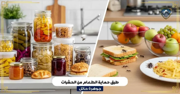 طرق حماية الطعام من الحشرات